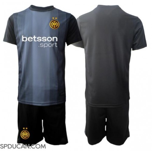 Dječji Nogometni Dres Inter Milan Golmanski Domaci 2025-26 Kratak Rukav (+ Kratke hlače)